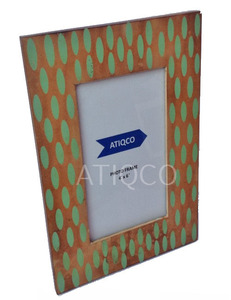 Atiqco Best Selling Attractive <b>Grey</b> Cubes Wooden Photo <b>Frame</b> with Digital Print 2-color Latest Standard Office <b>Frame</b> - Product Image 5