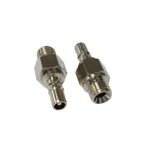 <span class=keywords><strong>Raccord</strong></span> rapide G1/8 1/4 à simple sens, plaque de couplage multi-accouplements, connecteur mâle RMI, <span class=keywords><strong>raccord</strong></span> en laiton nickelé - Product Image 3