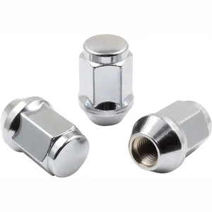 Tuercas de rueda cromadas personalizadas 14x1.5 de extremo cerrado, tipo acorn con relieve, hexágono de 19mm, longitud de 1.38 pulgadas, asiento cónico, mecanizado CNC OEM - Product Image 4
