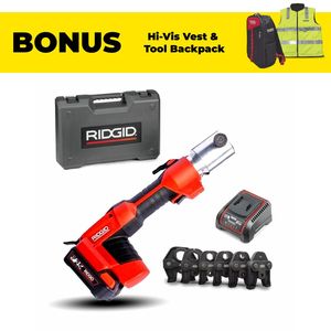 Ridgids RP306 18V 2.5Ah 32kN Press Tool Kit Jaw <b>Set</b> Industrial/DIY Cutting/<b>Crimping</b> Tools 3-Year Warranty OEM/ODM - Product Image 1