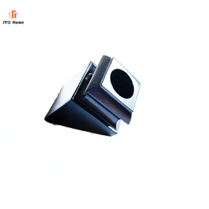 Matt Black Angled Baluster Base Shoes for 1/2" Iron Spindles Metal <strong>Stair</strong> <strong>Parts</strong> Wholesale - Product Image 4