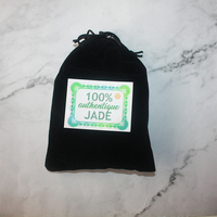 Offre Spéciale : Outil Gua Sha en Jade Vert Clair Naturel de Xiuyan, Masque Facial en Pierre de Cristal, Masseur Facial Réducteur de Gonflement, Masque en Jade Vert