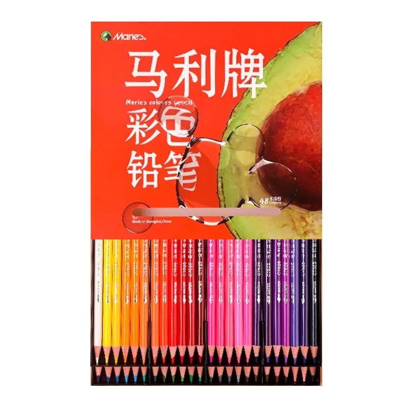 Marie'nin filiz renkli kalemler, 48/72/120-colorbox, su-çözünür renk kurşun, yağlı renk kurşun