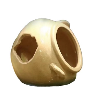 Aquarium Ceramic Rock Cave Baby <strong>Fish</strong> and Shrimp Breeding Hiding Shelter Purple Clay <strong>Pots</strong> for <strong>Fish</strong> tank - Product Image 1