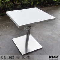 Bankett tische und Stühle aus massivem Acryl