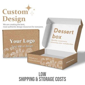 กล่องโลจิสติกส์รักษ์โลก GLY PACKAGING สำหรับการจัดส่งร้านค้าออนไลน์ กล่องไปรษณีย์ลูกฟูกแบบกำหนดเอง กระดาษคราฟท์สีชมพู - Product Image 1