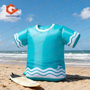 Ballon gonflable de T-shirt gonflable géant de modèle de vêtements de T-shirt pour la publicité extérieure - Product Image 3