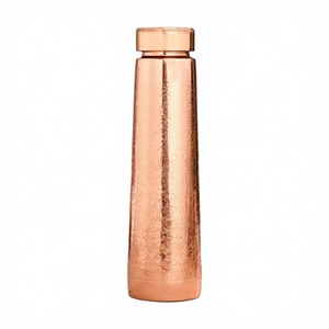 Premium Eco-Friendly 100% Pure Copper Hiking <b>Drinkware</b> with Classic Design Applicable for Boiling Water 900ml Capacity - Product Image 2