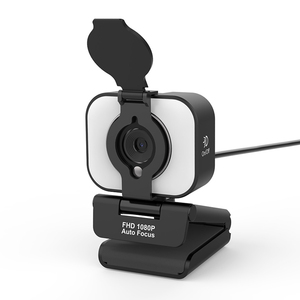 Cámara <span class=keywords><strong>Web</strong></span> para Juegos con Anillo de Luz Ajustable de 3 Niveles con Interfaz USB y Sensor de Imagen CMOS para Transmisión en Vivo de Belleza y Juegos en Línea - Product Image 1