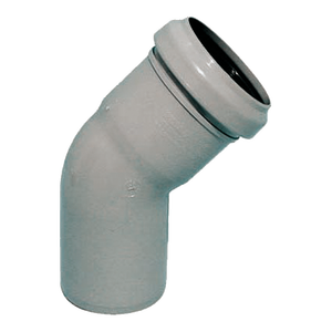 Conector de Curva BAMPLAST PP-TECH 30, Accesorio para Conducto de 125 - Product Image 1