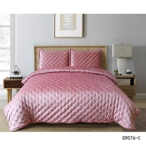 Juego de colcha de retales con bordado para dormitorio - Product Image 5