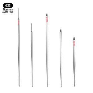 Pince de guidage en titane G23 ASTM F136, bijou de piercing en forme de vis, unisexe - Product Image 5