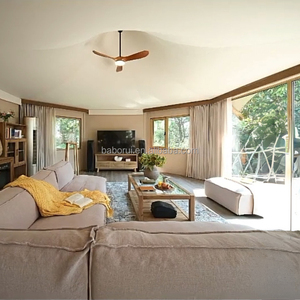 4シーズン対応の豪華グランピングリゾートテント（バスルーム、キッチン、ドア、寝室1室、リビングルーム付き）プレハブホテルホーム - Product Image 6