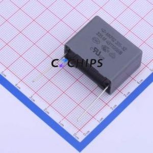 C42Q2335MBBC000 Safety Capacitor Through hole Component (THT),P=27.5mm 3.3uF 20% 305V X2 - Product Image 1