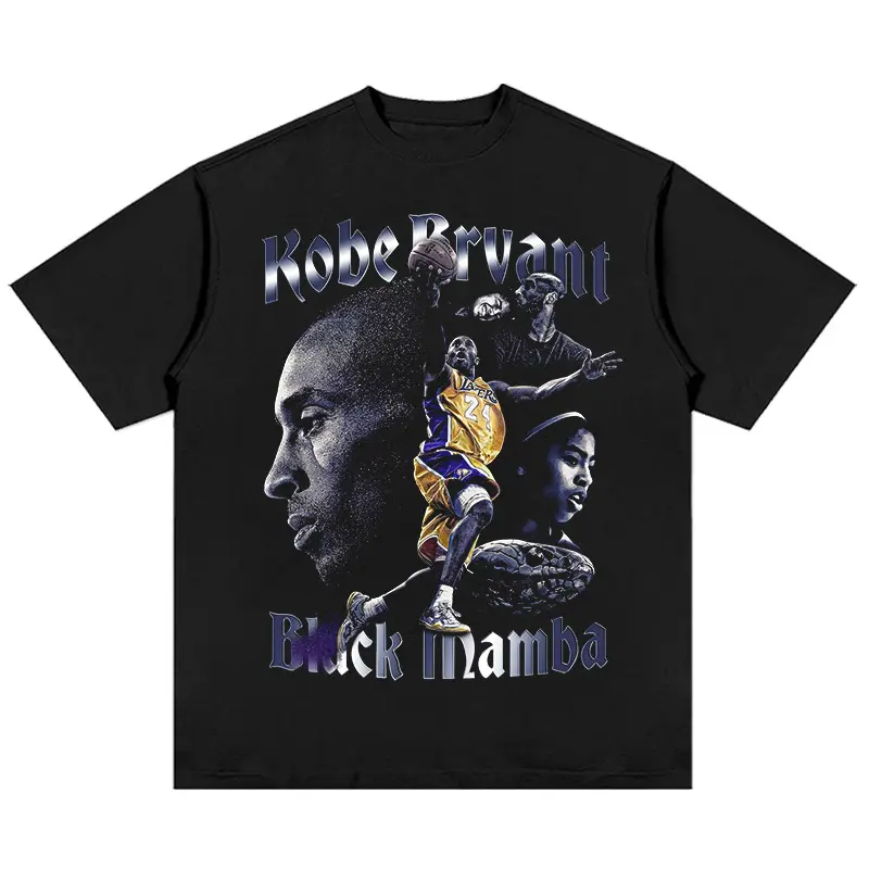 Forever Legend Los Angeles Jersey 24 Camisa LA Basketball Sports Fan Graphic Tees Crew Bryant algodão Manga Curta Camisetas masculinas