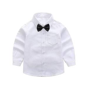 Chemise blanche unisexe HP pour garçons et filles, manches longues, uniforme scolaire pour enfants, costume de performance pour le printemps et l'automne, vêtements pour enfants - Product Image 3