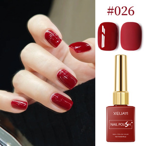 Vernis à ongles en gel rouge de 15 ml, série rouge, vernis à ongles en gel <span class=keywords><strong>semi</strong></span>-permanent UV, rouge de Noël pour manucure, vernis UV LED à retirer par trempage - Product Image 5