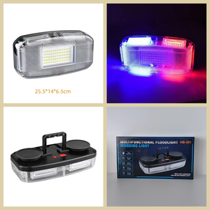 Luz de Trabajo LED de 700LM, Luz de Advertencia de Emergencia Recargable, Base Magnética, Portátil para Reparación de Automóviles y Averías - Product Image 5