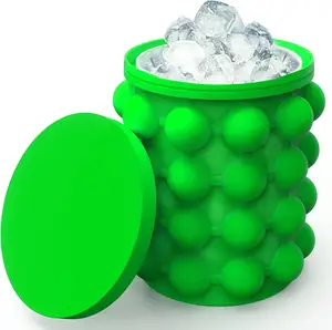 Ice Bucket Cup Mold Silicone Ice Cube Tray Food Grade Quickly