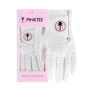 Gant de golf personnalisé en cuir Cabretta pour hommes et femmes, main gauche, respirant, tout temps, avec marqueur de balle - Product Image 4