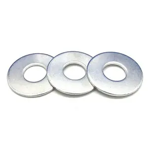 Arandelas magnéticas de diferentes tamaños, arandela plana personalizada de cobre, anillo delgado de Metal chapado en Zinc, hardware de alta calidad