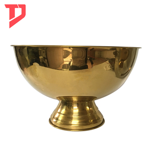 Custom Bar Party <strong>Tool</strong> Hammered Large Ice Bowl Wine Beer Ice Bucket Champagne Stainless Steel Metal Wine <strong>Cooler</strong> Chiller - Product Image 4