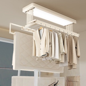 Small balcony indoor voice home lifting telescopic <b>lighting</b> intelligent electric drying rack - Product Image 1