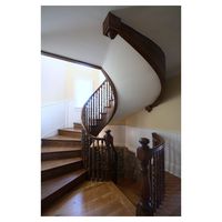 Escalier en colimaçon moderne pour intérieur, construction robuste, gain de place, marches antidérapantes, main courante de sécurité pour maison, villa et petite pièce