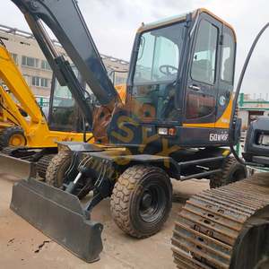 Escavatore Cingolato Hyundai 60W-7 Usato di Alta Qualità, Peso <span class=keywords><strong>6</strong></span> Tonnellate, per Costruzioni - Product Image 2