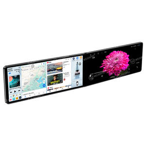 WEIJUNPRO Qualcomm 12,3 <span class=keywords><strong>Duel</strong></span> Screen 2K coche Multimedia Universal reproductor estéreo pantalla táctil navegación GPS Carplay DVD - Product Image 3