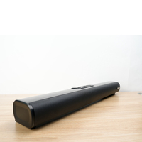 Sistema de Cine en Casa Estéreo, Barra de Sonido Envolvente de 40W y 3 Canales, Compatible con Videollamadas Digitales, Altavoces Duales con Conexión V5.3 Alámbrica/Inalámbrica