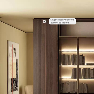 Customized Modern Whole House <strong>Bookshelf</strong> Integrated Living Room Study Dining Furniture Storage Cabinet with <strong>Wall</strong> Locker - Product Image 2
