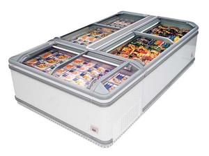 Congelador combinado comercial de la isla Equipo de refrigeración Supermercado Island Display Chect <span class=keywords><strong>Frezzer</strong></span> para alimentos Fozen - Product Image 6