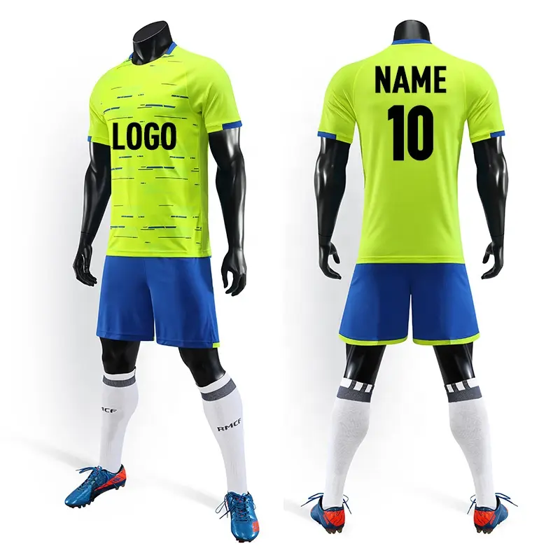 Uniforme de Football de l'équipe, maillot de Football, uniforme de grande taille, bon marché, nouvelle collection, 2021