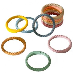 Bracelet de dentition portable en silicone pour bébé, jouet à mâcher, cadeau pour enfant, accessoire de puériculture, jouet souple - Product Image 1