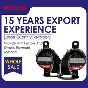 Musuha <span class=keywords><strong>แตร</strong></span>รถ12V เสียงดังสำหรับรถประเภท <span class=keywords><strong>PIAA</strong></span> <span class=keywords><strong>แตร</strong></span>118dB อเนกประสงค์กันน้ำหอยทากโทนคู่ MU-1202O1-2อุปกรณ์เสริมรถยนต์ - Product Image 2