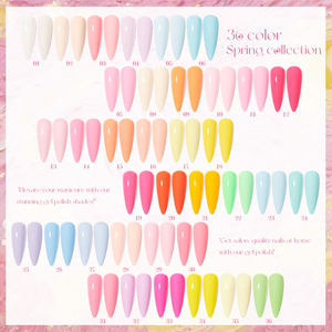 Vendeeni Suministros de Fábrica para Uñas Diseño de Gel de Uñas de Primavera Colección de 36 Colores de Gel de Primavera Libre de TPO y HEMA OEM/ODM Esmalte de Gel para Uñas de Primavera - Product Image 5