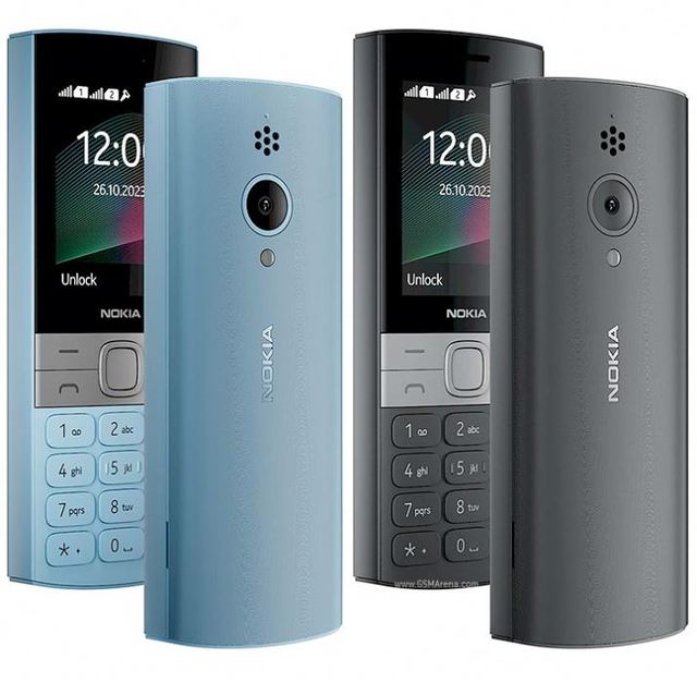 Second-hand Mobile Phone for Nokia 150 (2023) GSM Keypad 0.3MP Camera Dual Sim Spanish Long Standby Wholesale Good Quality
