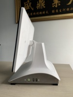 Monitor táctil inteligente de 15 pulgadas, pantalla dual, sistema android pos, software para una barra