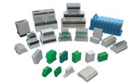 Scatola Industriale in Plastica ABS per Montaggio su Guida DIN, Modello Sanhe 22-16 Grigio Chiaro, per Terminali e PCB, Standard Elettronico PLC