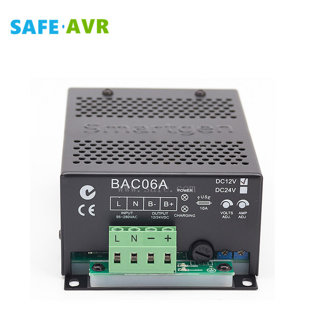 Generator Battery Trickle Charger R 24V 12V DC 5A 10A Generator Battery Charger BAC06A Generator Battery Trickle Charger