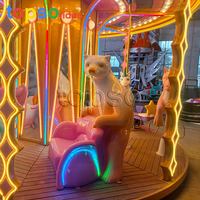 Manège de luxe pour l'intérieur et l'extérieur, idéal pour les parcs d'attractions et centres commerciaux, à vendre