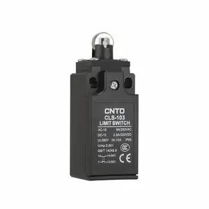 مفتاح مواضع الحركة الكهربائي الصغير CLS-103 من CNTD مفتاح ضغط زر معدني مفتاح تبديل الحد