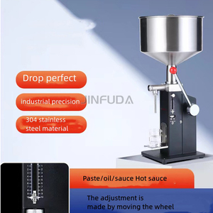 <span class=keywords><strong>Machine</strong></span> de remplissage manuelle de type A03 pour le conditionnement de crème, lotion, sauce et miel - Product Image 3