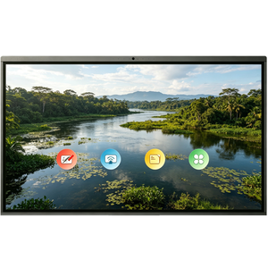 HISEEVIEW Pizarra Digital Inteligente con Pantalla Táctil Infrarroja de 20 Puntos, Todo en Uno, 4K, 65 Pulgadas, Sistema Operativo Android, OEM, para Educación - Product Image 1