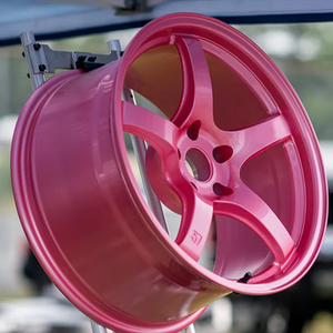 Jantes en alliage forgé RAYS 57CR Sakura Pink 16 17 18 19 pouces 5x114.3 5x100 5x120 pour Civic Subaru WRX Toyota GR86 Nissan Silvia - Product Image 4