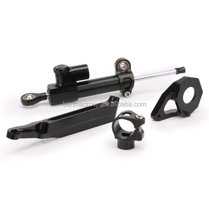 Universal รถจักรยานยนต์ CNC Adjustable Steering Damper Stabilizer สำหรับ <span class=keywords><strong>CBR600RR</strong></span> - Product Image 4