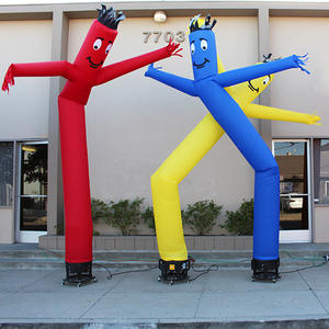 Muñeco Inflable Personalizado con Luces LED para Fiestas de Navidad y Halloween, con Logotipo Personalizado, Diseño de Cangrejo, Pez y Jesús - Product Image 5