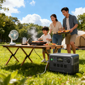 Station Portable LiFePO4 800W 768Wh à Vente Chaude, Prête pour les Voyages, Onde Sinusoïdale Pure, MPPT, pour Voiture, Réfrigérateur, Extérieur - Product Image 2
