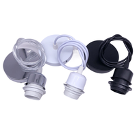 Lustre E27 avec fil de 1 mètre, support de lampe, suspension pour restaurant, bricolage, douille de suspension